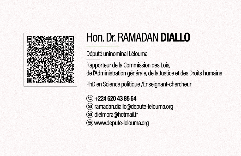 Carte de visite officielle